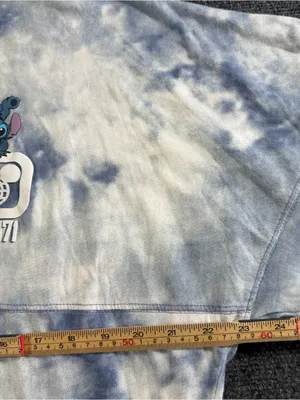 Disney Stitch 626 Walt Disney World Spirit Jersey Medium Tie Dye Long Sleeve thumbnail 6
