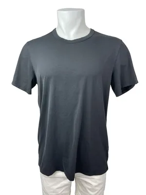 Lululemon Men's Black Short Sleeve Crew Neck Running Athletic T Shirt Tee Top M thumbnail 1