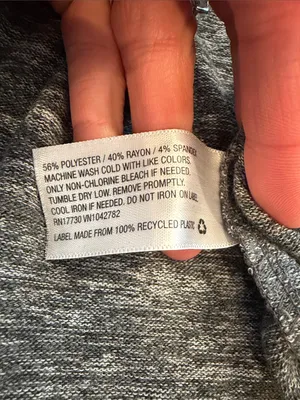 Isabel Maternity by Ingrid & Isabel Heathered Gray Top Size Medium - C11-270 thumbnail 4