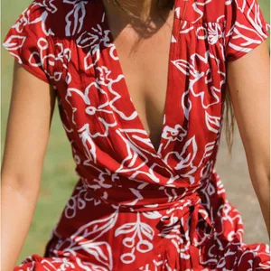 XIX Palms Louvre Party‎ Dress Red thumbnail 11