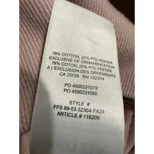 Aritzia‎ Sweatfleece Perfect Fit Hoodie Pink Tonal Logo M 116209-FA24 thumbnail 7