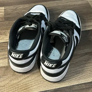 Nike Dunk Low Retro Women's Size 9.5"Panda" in White/Black. thumbnail 3
