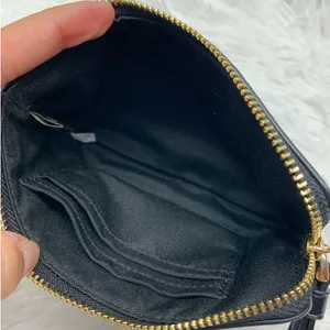 COACH Brown Coated Canvas Signature Wristlet thumbnail 6