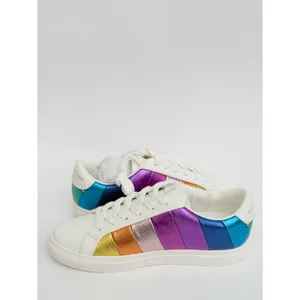 KURT GEIGER LONDON | New! Women's Lane Stripe Low-Top Sneakers thumbnail 3