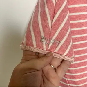 Rusty nineteen‎ eighty five cropped striped top size 8 thumbnail 7