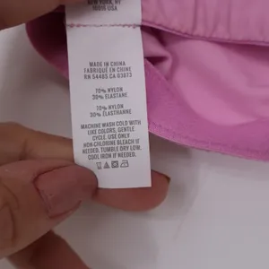 Aerie Smoothez Pink Short Sleeve Crop Top Small Activewear Crew Neck thumbnail 4