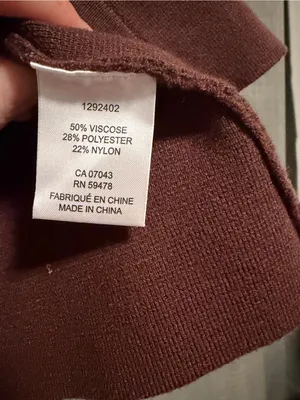 Joie Women's V-Neck Sweater in Mauve Brown thumbnail 4