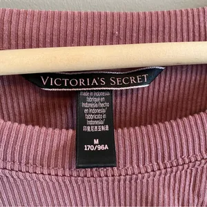 Victoria's Secret ribbed cropped top• Size M thumbnail 3