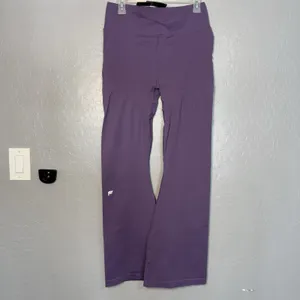 Fabletics Nightshade Sleek Seamless High Waisted Active Flare Pants XL thumbnail 2