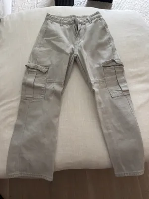 Shein Cargo Pants Grey thumbnail 1