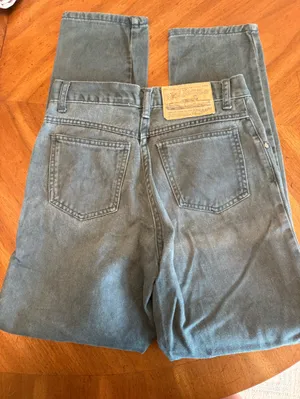Vintage Dark Green Tapered Ankle Jeans- No! Jeans Absolutely Blues thumbnail 5