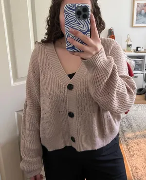 Dusty pink sweater Size 2X thumbnail 1