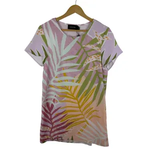 MINKPINK Palm Springs Tee Dress Small Tropical Colorful‎ Pastel Resort Vacation thumbnail 2