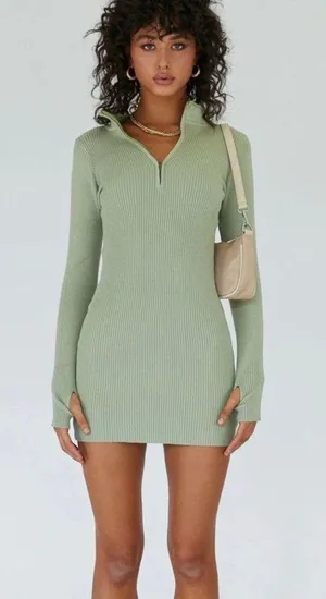 Princess Polly Aubrey Mini Dress thumbnail 1