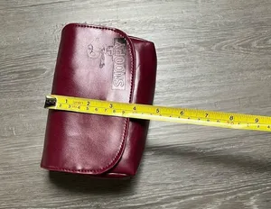 Peanuts snoopy burgundy red faux leather crossbody bag thumbnail 6