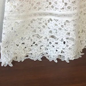 Gorgeous dress lace laser cut cottage core formal dress wedding guest spring thumbnail 5