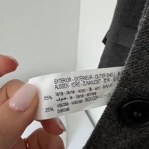 Gray Wool Blazer Zara thumbnail 5