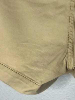 Y2K Vintage American Eagle Khaki Low Rise Mini Shorts Stretch Cotton Chino thumbnail 5
