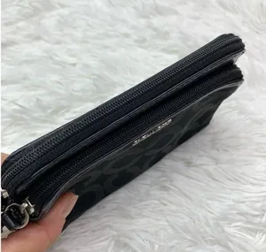 COACH y2k Black Wristlet with Card Slot thumbnail 4