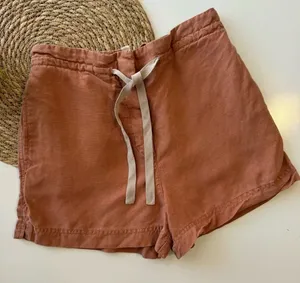 Wilfred Linen Burnt Orange Drawstring‎ Shorts Size XS thumbnail 1
