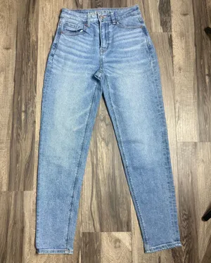 American Age American Eagle Outfitters Light Blue High Rise Jeans thumbnail 1