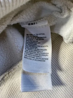 The North Face Half Dome Hoodie Women L White Pullover Logo Sweatshirt thumbnail 6