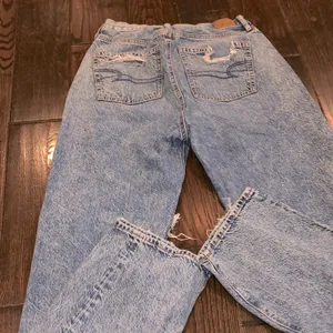 American eagle baggy jean size 6 short jeans distressed thumbnail 8