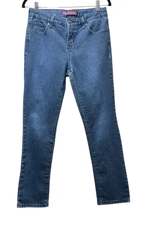 Gloria Vanderbilt Jeans Petite Dark Wash Denim Classic Fit‎ Size 6P thumbnail 1