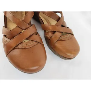 Clarks Sandals Roseville‎ Step Women's Size 8.5 Mary Jane Strappy Brown Shoes thumbnail 10