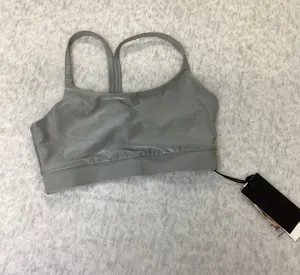 Twenty Montreal ColorSphere Metallic Silver Grey Racerback Sports Bra XS NWT thumbnail 1