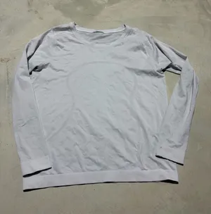 Lululemon white Long Sleeve Top thumbnail 1