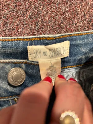 Sky And Sparrow Jean Shorts thumbnail 2