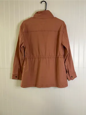 Old Navy Women's Utility Jacket in Dusty Rose Size Small thumbnail 4
