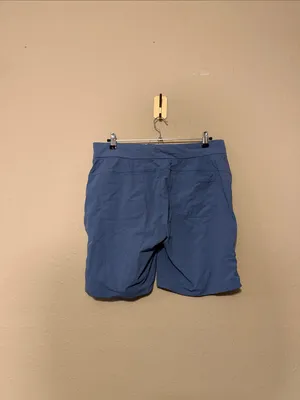 Athleta Trekkie Bermuda 2.0 Shorts Blue Size 14 thumbnail 5