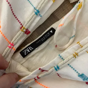 Zara Colorful Multicolor Dotted V-Neck Mini Dress Romper thumbnail 7