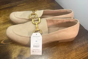 Time and tru tan buckle loafers size 11 thumbnail 1