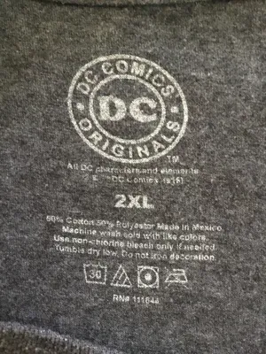 DC Comics Superman Men t shirt Size XXL Cotton thumbnail 3