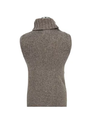 Anthropologie Nomad Morgan Carper Fringe Sweater Dress Gray Western Size Small thumbnail 6