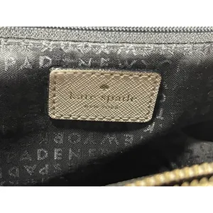 Kate Spade New York Beige/Black Colorblock Tote Zip Center, Pockets Gold thumbnail 12