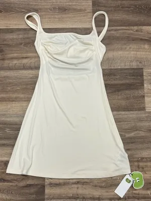 NEW Cider Keyhole Back Ivory Mini Dress Women’s XS thumbnail 1