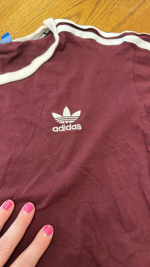 Adidas Dark Maroon Shirt thumbnail 3