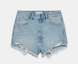 ZARA Jean Shorts thumbnail 1