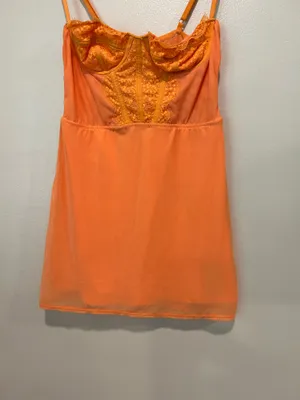 Urban outfitters orange corset dress thumbnail 2