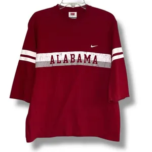 Nike Alabama Crimson Tide jersey style varsity T-shirt small thumbnail 2