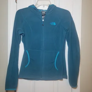 The North Face Blue Fleece Jacket thumbnail 1