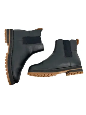 Madewell Ivy Chelsea Boots Lug Sole Black Leather Size 7.5 Utilitarian Grunge thumbnail 4