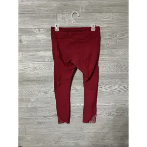 Lululemon Tight Stuff Tight II Reflective Luxtreme Size 8 Ruby Red RUBR‎ 05014 thumbnail 2