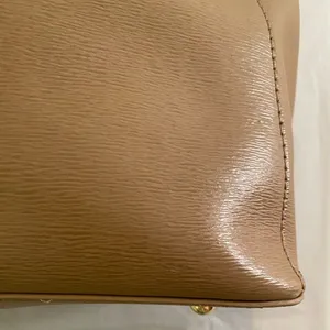 Lauren Ralph Lauren Leather Newbury Tan Tote Bag. thumbnail 9