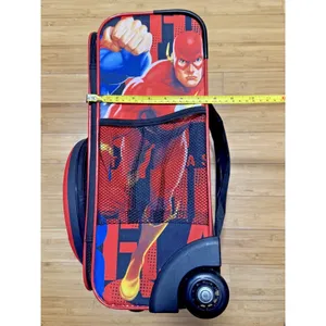 Super Hero Marvel Rolling Carry On Suitcase for Little Kids with Wheels thumbnail 9