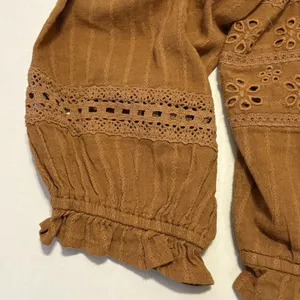 American‎ Eagle 2 Pc Bundle Black High Rise Mini Skirt 6 & Top Med Western Boho thumbnail 13